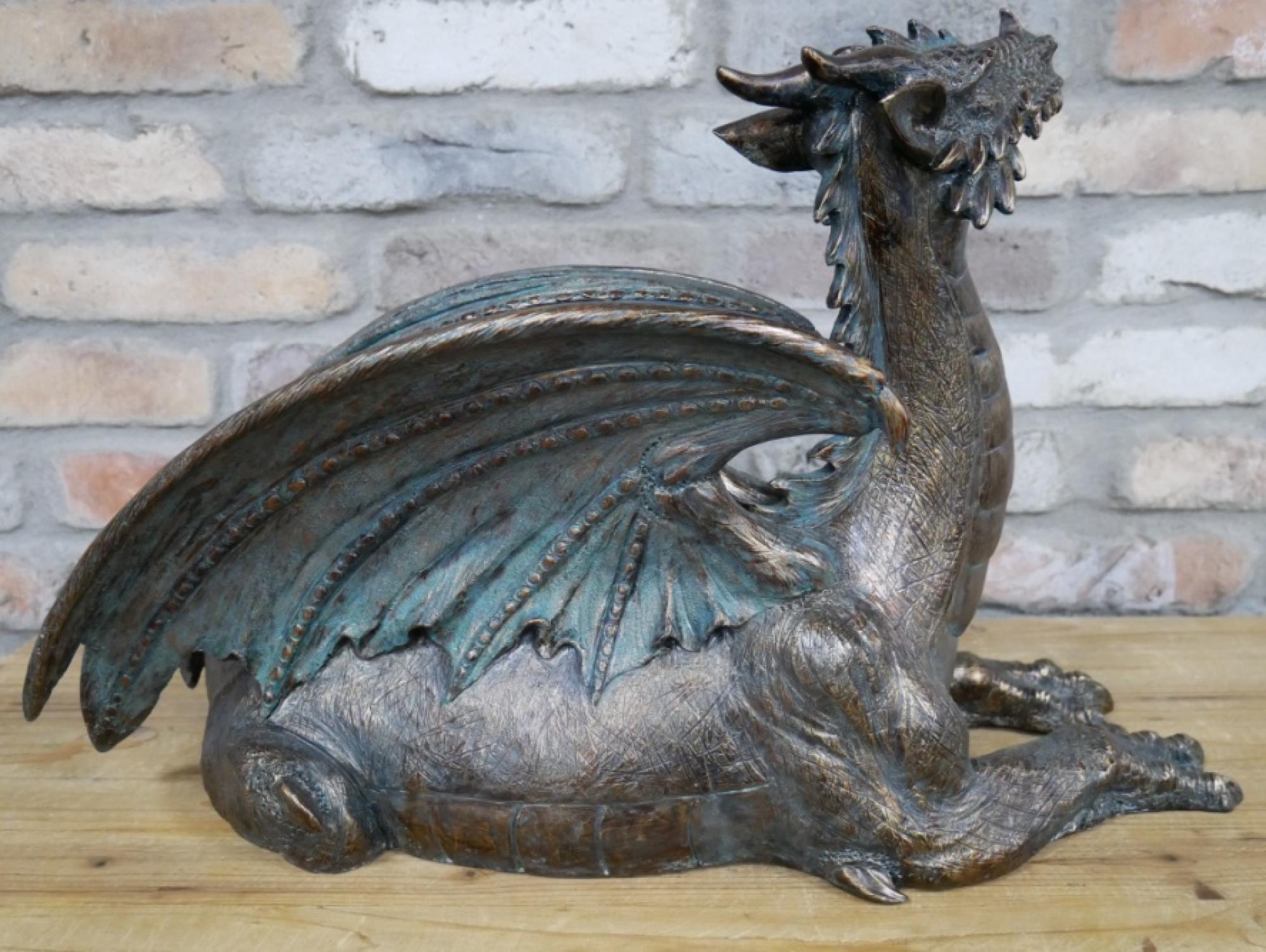 Product photograph of Resin Dragon Ornament from Choice Furniture Superstore.